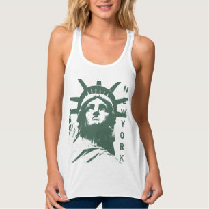 New York Souvenir Tank Top Statue of Liberty Top
