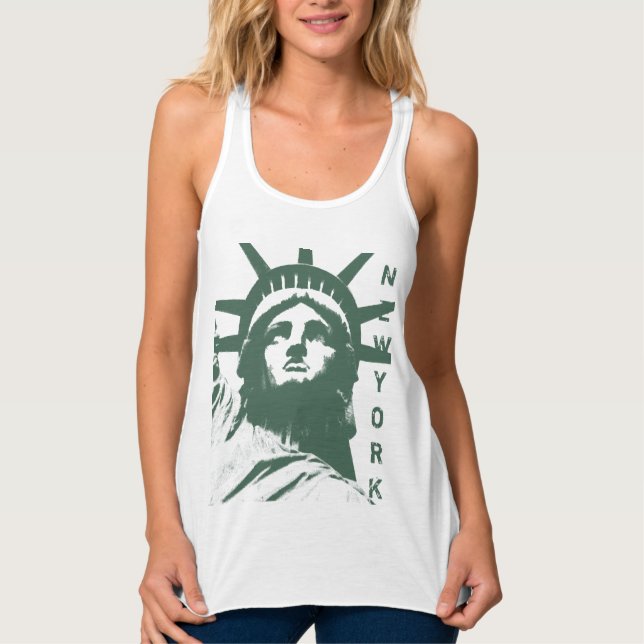 New York Souvenir Tank Top Statue of Liberty Top (Vorderseite)