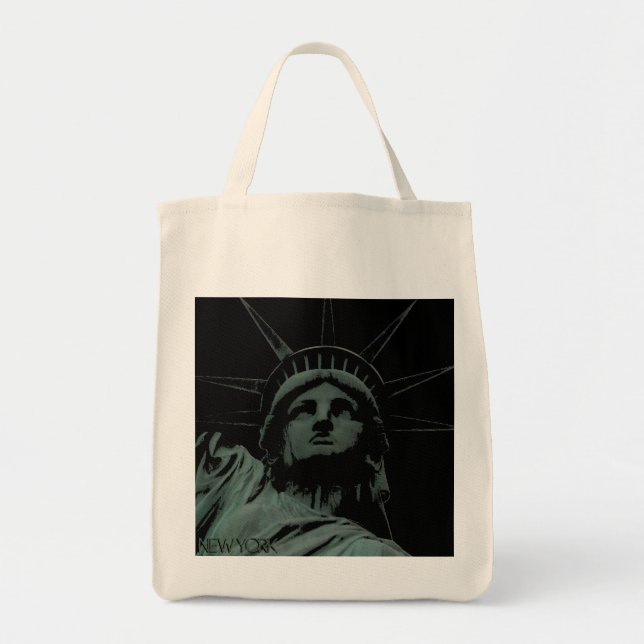 New York Souvenir Tote Bag Statue of Liberty Gift Tragetasche (Vorne)
