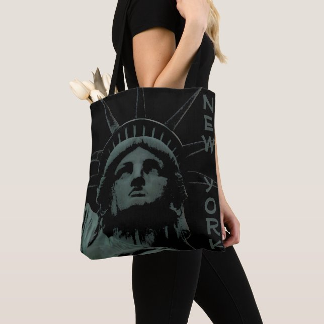 New York Souvenirs NY Tote Bag Sehenswürdigkeit So (Von Nahem)