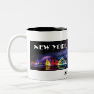 NEW YORK SPARKLE ZWEIFARBIGE TASSE