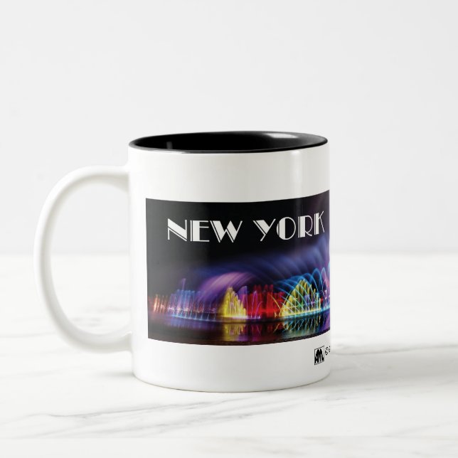 NEW YORK SPARKLE ZWEIFARBIGE TASSE (Links)