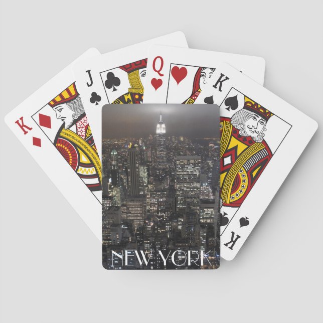 New York Spielkarten Cool NYC Souvenir Cards (Rückseite)
