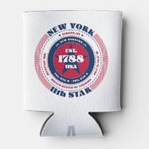 New York Staatsstolz Personalisiert Monogram