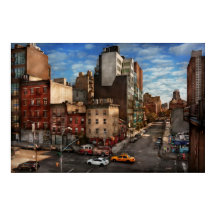 New York - Stadt - Die Ecke 10th Ave & W 18th