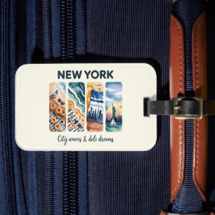 New York - Stadtwachen und Deli-Träume Gepäckanhänger