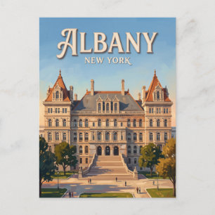 New York State Capitol Albany Postkarte