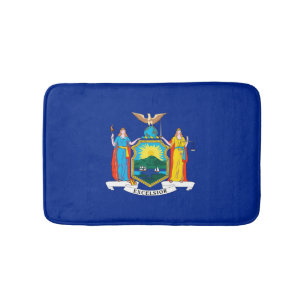 New York State Flag Design Badematte