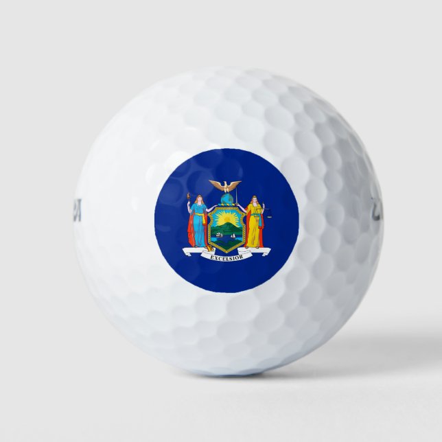 New York State Flag Design Golfball (Vorderseite)