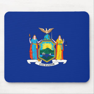 New York State Flag Design Mousepad