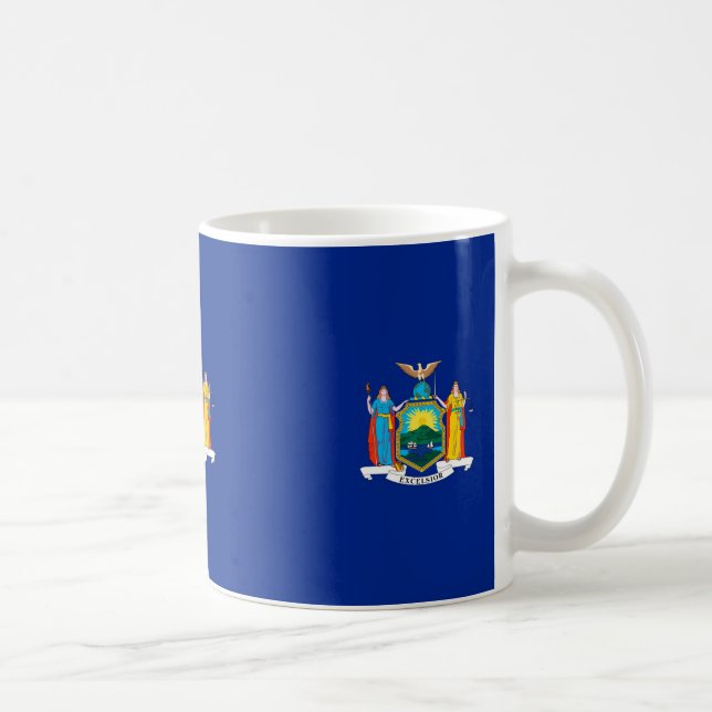 New York State Flag Design Tasse (Rechts)
