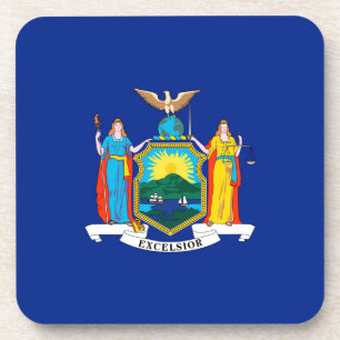 New York State Flag Design Untersetzer