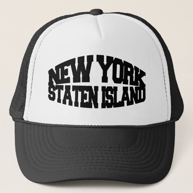 New York Staten Island Truckerkappe (Vorderseite)