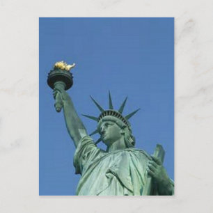 NEW YORK STATUE DER FREIHEIT POSTKARTE