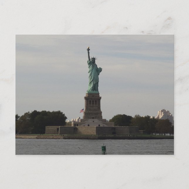 New York Statue of Liberty #1 Postcard Postkarte (Vorderseite)