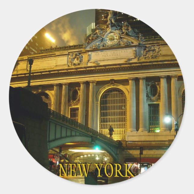 New York Stickers Grand Central Souvenir Stickers (Vorderseite)