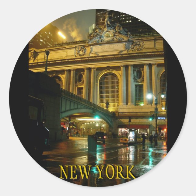 New York Stickers NYC Grand Central Souvenirs Gesc (Vorderseite)
