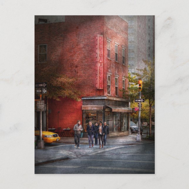 New York - Store - Die alten Delikatessen Postkarte (Vorderseite)