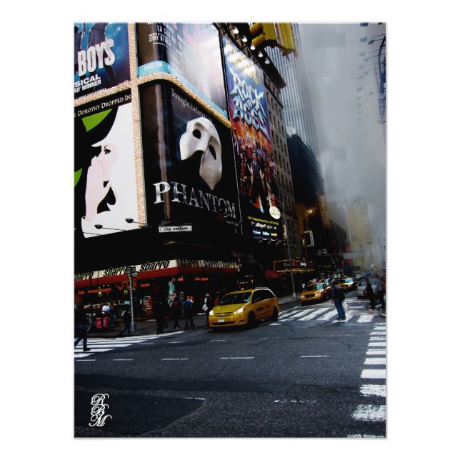 New York Street Fotodruck (Vorne)