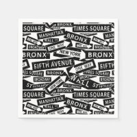 New York Street Names, berühmte Orte im NYC