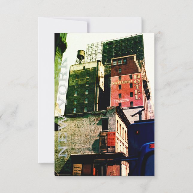 New York Street Scene (Vorderseite)