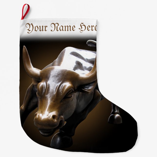 New York Strumpf New York Weihnachtszeit Strumpf Großer Weihnachtsstrumpf (Vorderseite)