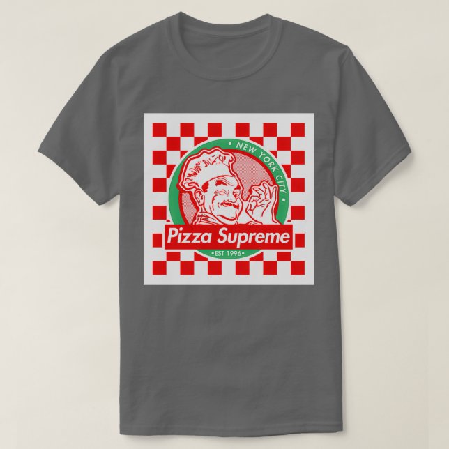 New York Styled Pizza Box T-Shirt (Design vorne)