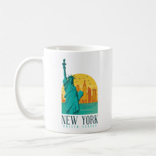 New York Stylish Skyline Kaffeetasse