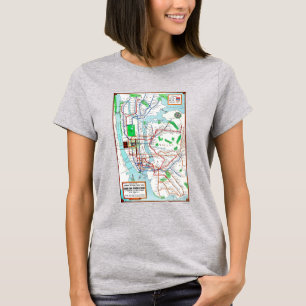 New York: Subway Map, 1940 T-Shirt