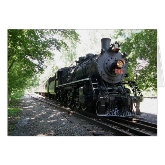 New York Susquehanna und Western Steam Locomotive (Vorderseite (Horizontal))
