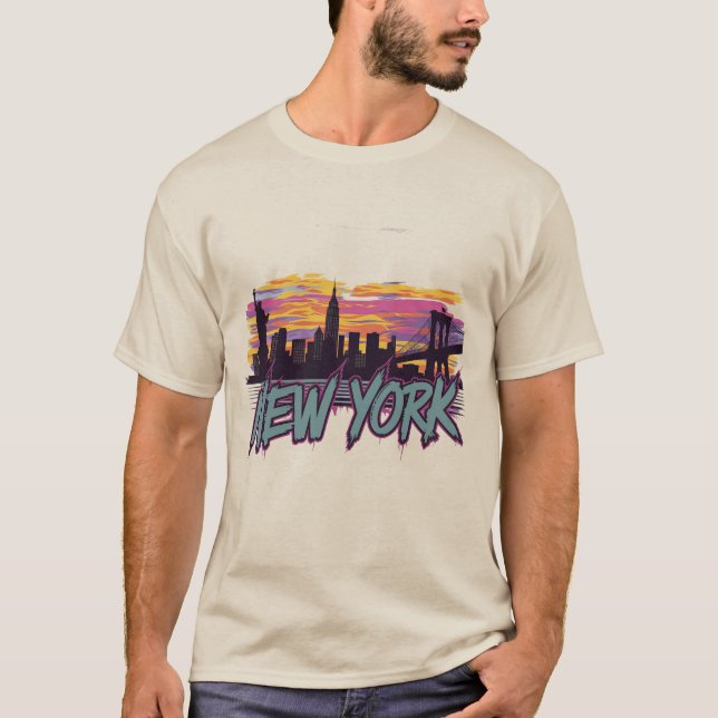 New York T-Shirt (Vorderseite)