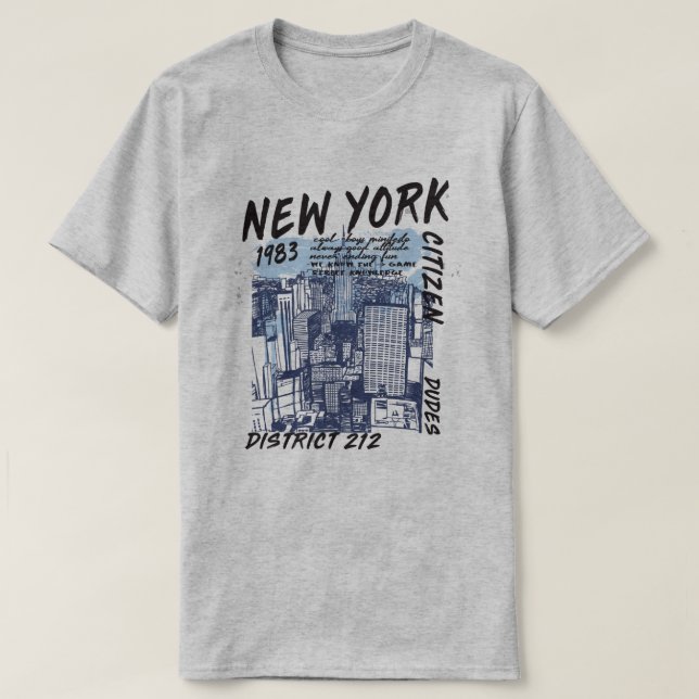 New York T-Shirt (Design vorne)