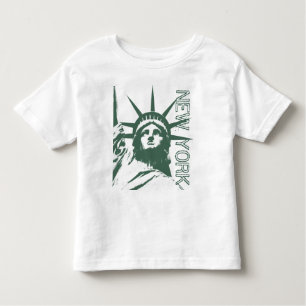 New York T - Shirt Baby Statue of Liberty Baby Shi