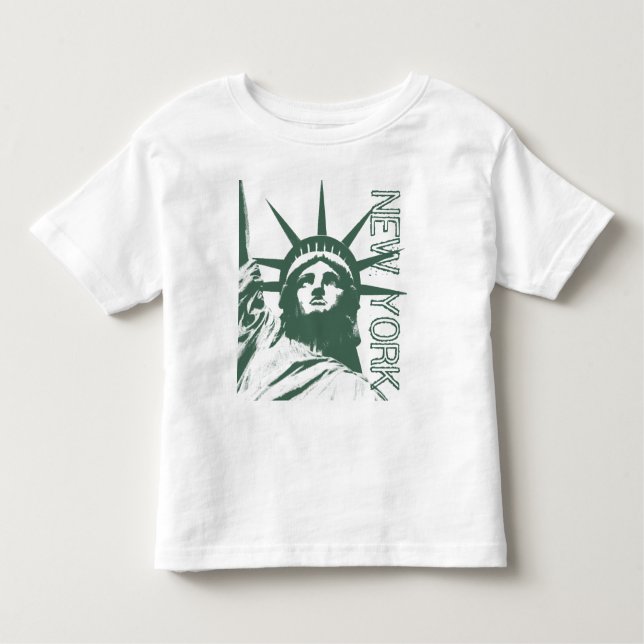 New York T - Shirt Baby Statue of Liberty Baby Shi (Vorderseite)