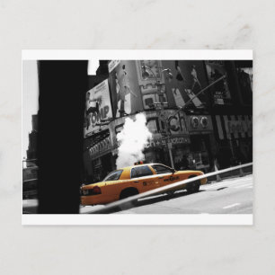 New York Taxi Postkarte