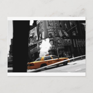 New York Taxi Postkarte