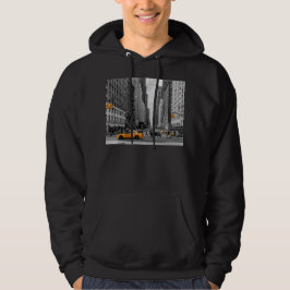 New York Taxi Urban City Color Pop Fotografie Hoodie