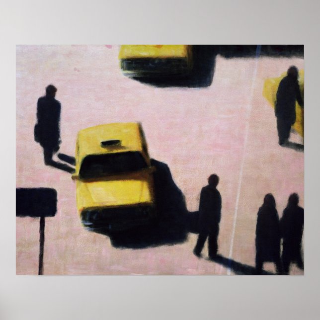 New York Taxis 1990 Poster (Vorne)