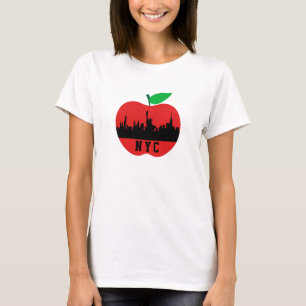 New York The Big Apple - New York Staat T-Shirt