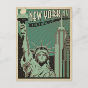 New York - The Empire City Postkarte