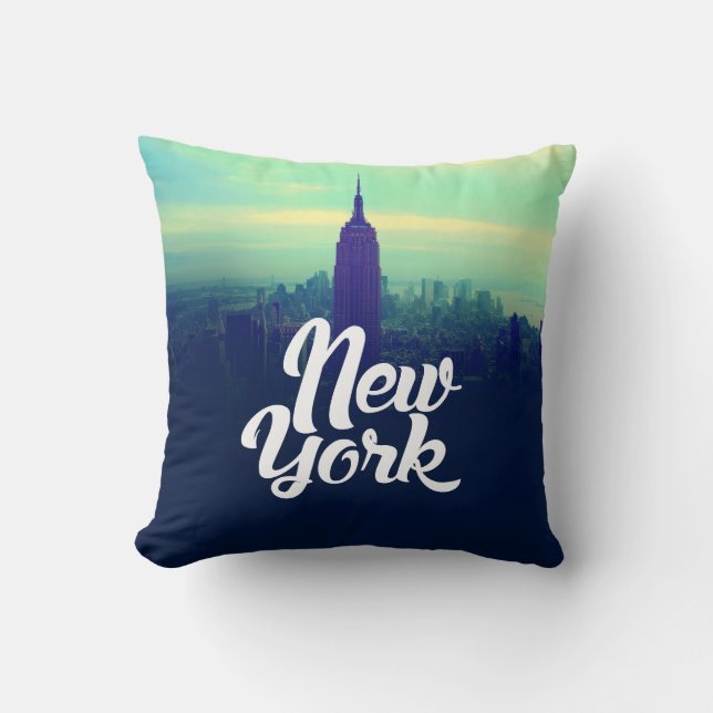 New York Throw-Kissen Kissen (Vorderseite)