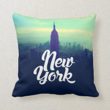 New York Throw-Kissen