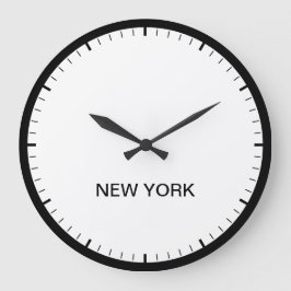 New York Time Zone Newsroom Style Uhr