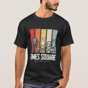 New York Times Square Ny Wanderung Reise Tourist T-Shirt