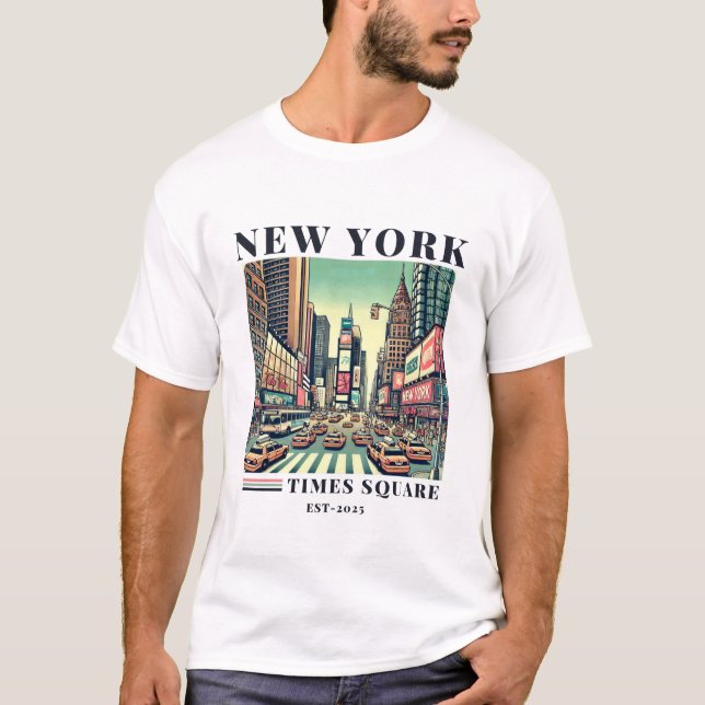 New York, Times square T-Shirt (Vorderseite)