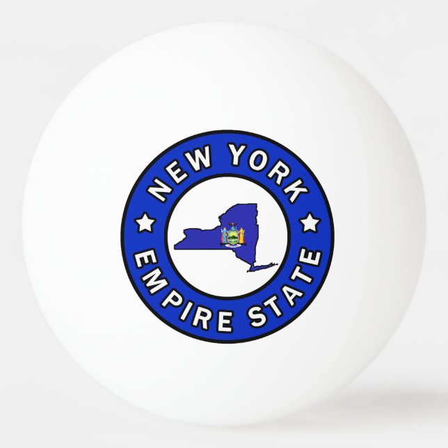 New York Tischtennisball (Vorderseite)