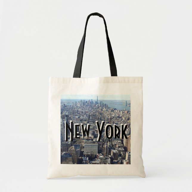 New York Tote Bag - Black Tragetasche (Vorne)