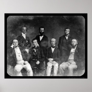 New York Tribune Daguerreotype 1848 Poster