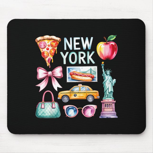 New York Trip - Girls Trip  Mousepad (Vorne)