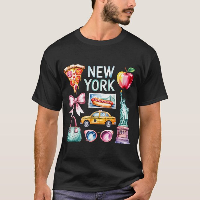 New York Trip - Girls Trip  T-Shirt (Vorderseite)